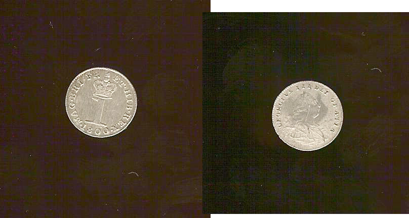 English penny 1800 EF/AU
